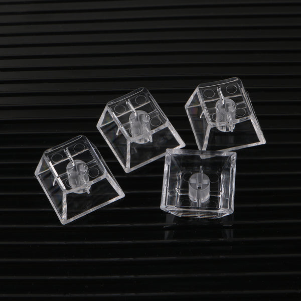 JKDK Transparent Keycaps Very clear For MX Switch Mechanical Gaming Keyboard cherry Profile Blank backlit Keycap DIY