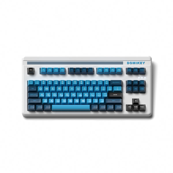 Domikey Blue Wave 159 Keys Double shot ABS SA Profile for 68 84 80 81 108 980 Keyboard mx Switch