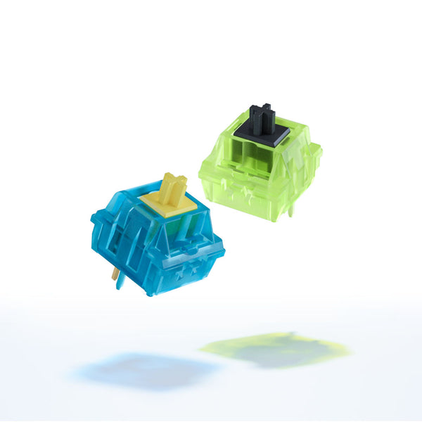 JKDK SP-Star Luminous Cyber Starry Night Switches For Customized Mechanical Keyboard Diy 5 Pins Clicky Switch 62g