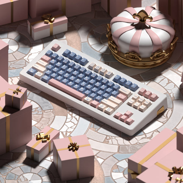 DOMIKEY Zero-G Studio Gift Cherry Profile Keycaps For Mechanical Keyboard Double-Shot Triple-Shot PBT Keycap For GH60 GK64 RK87