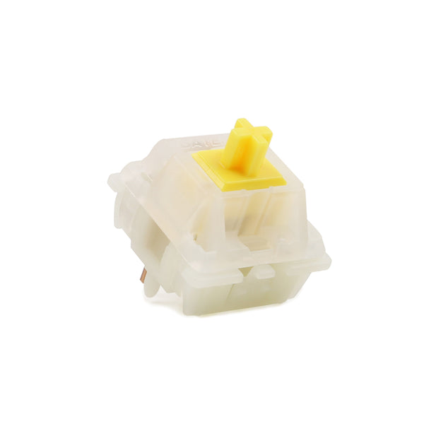 Gateron milky pro switches milky yellow pro red Linear Lubed Switch SMD RGB mx stem switch for mechanical keyboard 5pin